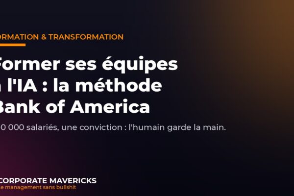 Former ses équipes à l'IA : la méthode Bank of America