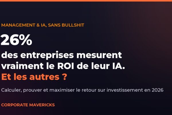 ROI de l'IA en 2026 : seules 26% des entreprises mesurent leur retour sur investissement