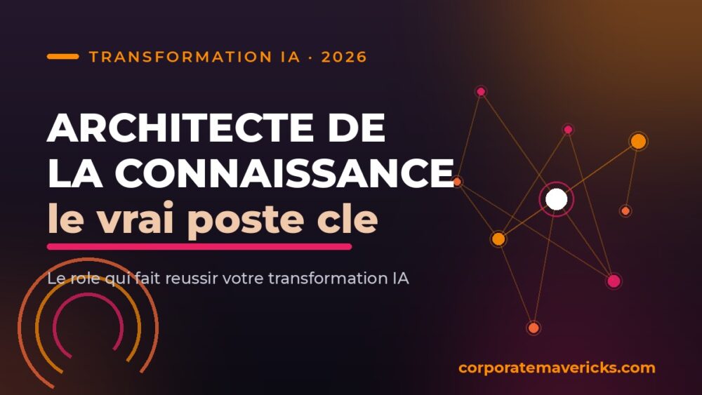 Architecte de la connaissance et transformation IA