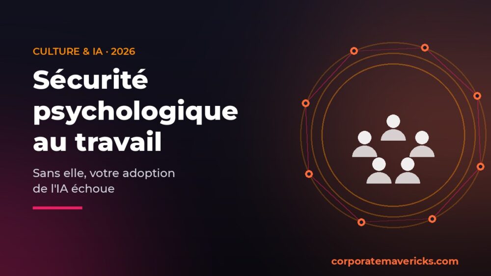 Sécurité psychologique au travail et adoption de l'IA : une équipe protégée par un cercle de confiance