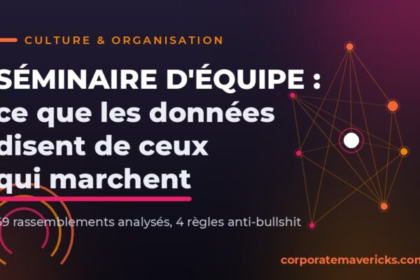 Séminaire d'équipe : ce que les données disent de ceux qui marchent