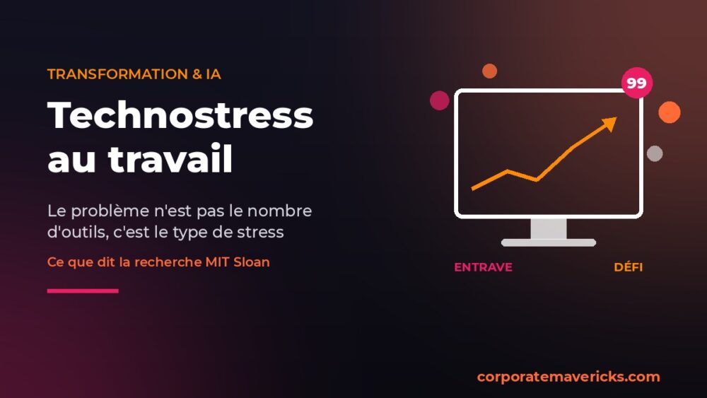 Technostress au travail : défis technologiques et entraves selon la recherche MIT Sloan